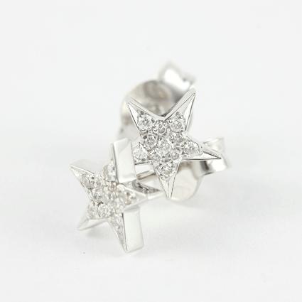 עגילי יהלומים - EDS-1208 W